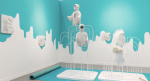 Wall-e sculptures