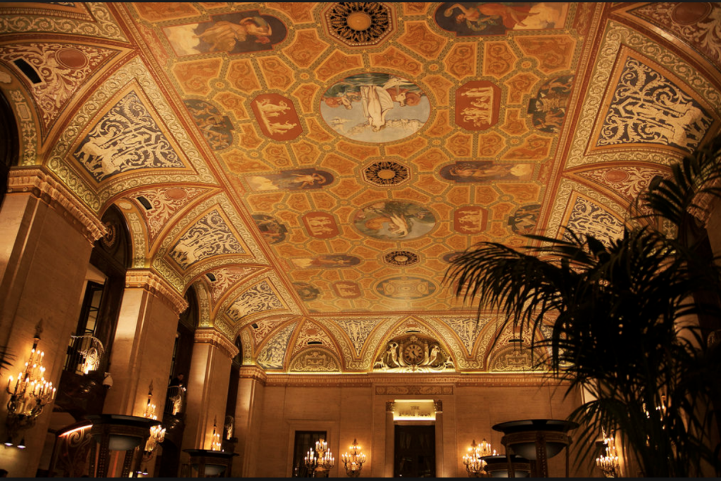Drawings on the ceiling