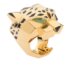 Jellewry ring like leopard's head
