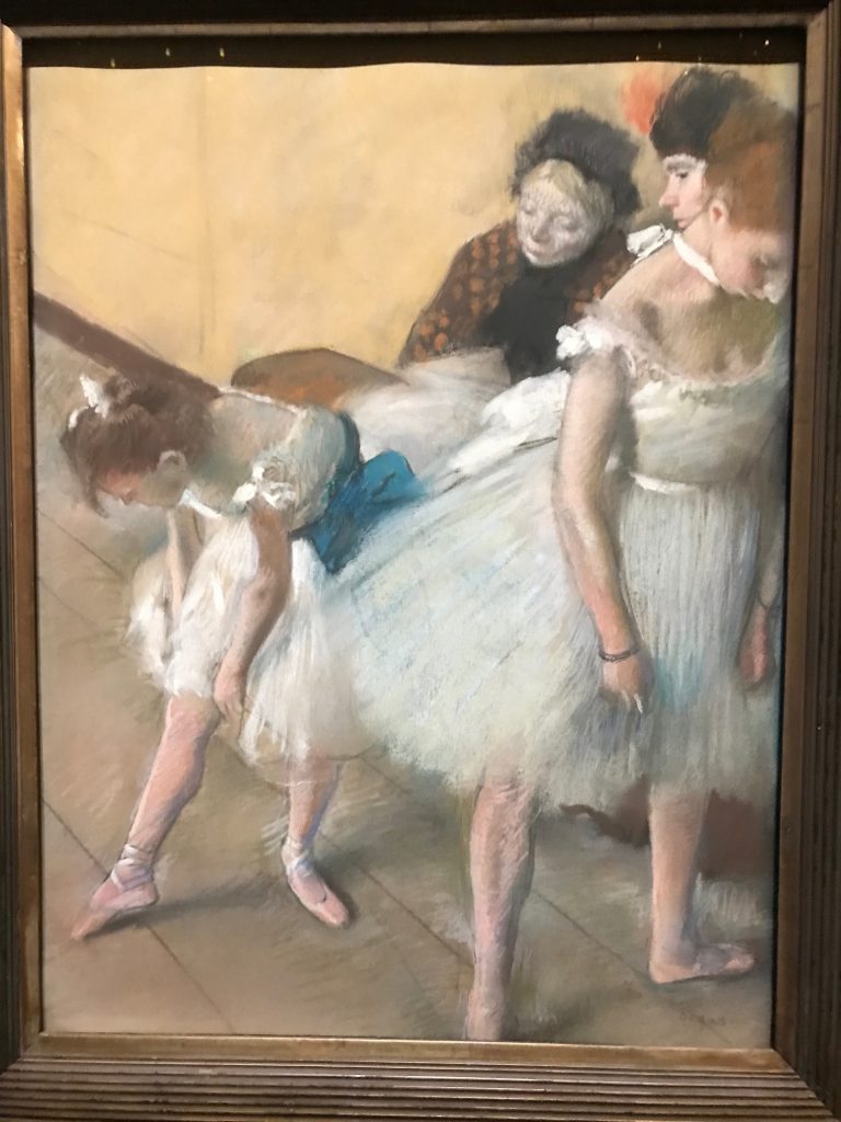 Painting from pastel