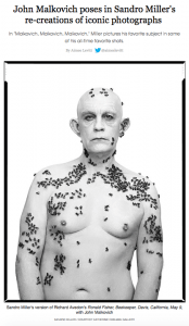 Guy covered in ants