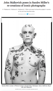 Guy covered in ants
