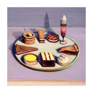 Custom Print of a table full of sweet dishes