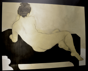 Naked Woman Painting